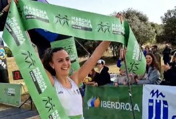 Laura Ramos y Azahar López campeonas de España de marcha nórdica