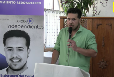 Presentación de la Candidatura de Pedro Álvarez (Ahora Independientes) - La Redondela