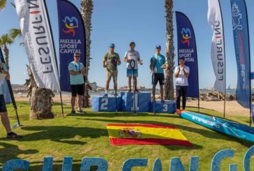 Oro para el isleño Augusto García Jr en la 'Beach Race Africana' de paddlesurf