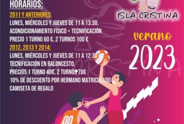 Apúntate a los entrenamientos de tecnificación del Club Baloncesto Isla Cristina