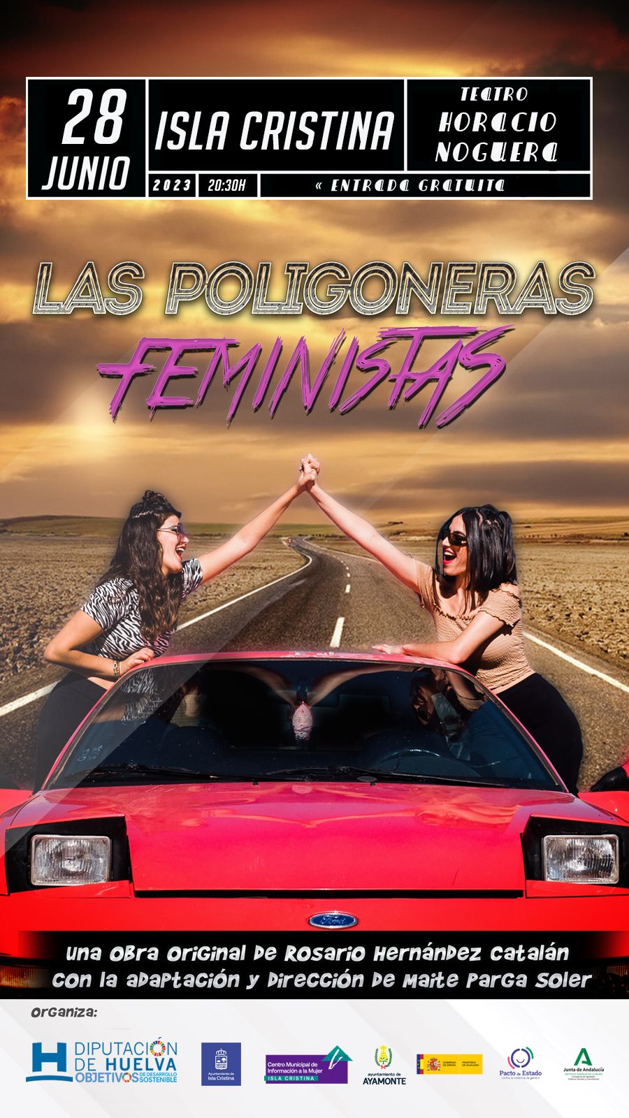 Las “poligoneras” Feministas desembarcarán en Isla Cristina