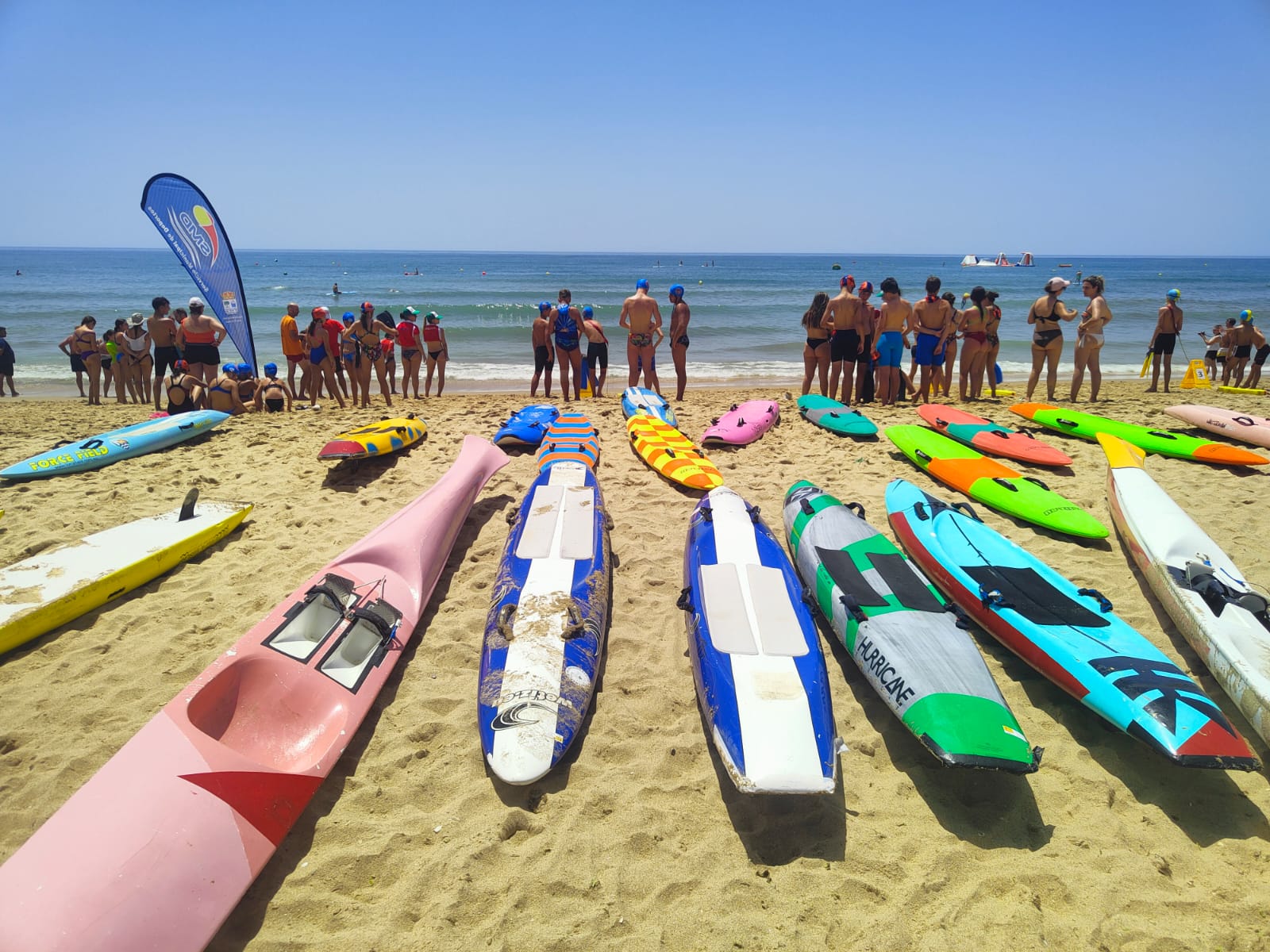 Las Playas de Isla Cristina fueron sede del Campeonato de Extremadura de Socorrismo