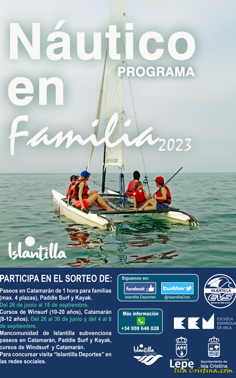 Programa Náutico en Familia Islantilla 2023