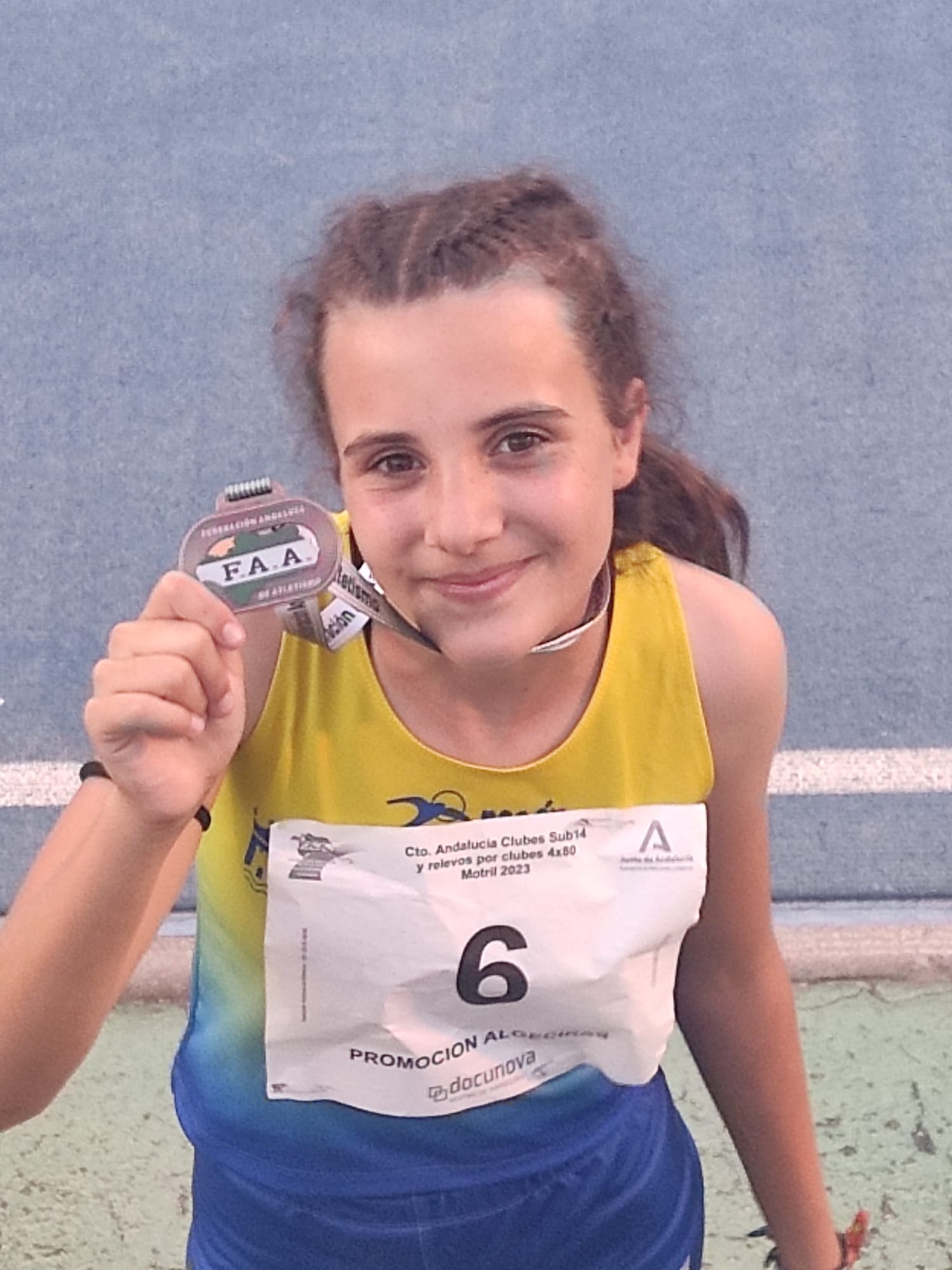 Elsa Vázquez Cobos, “bronce” en el Campeonato de Andalucía de Clubes sub 14