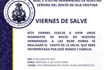 José Ramos y Familia en la Salve Rociera de Isla Cristina