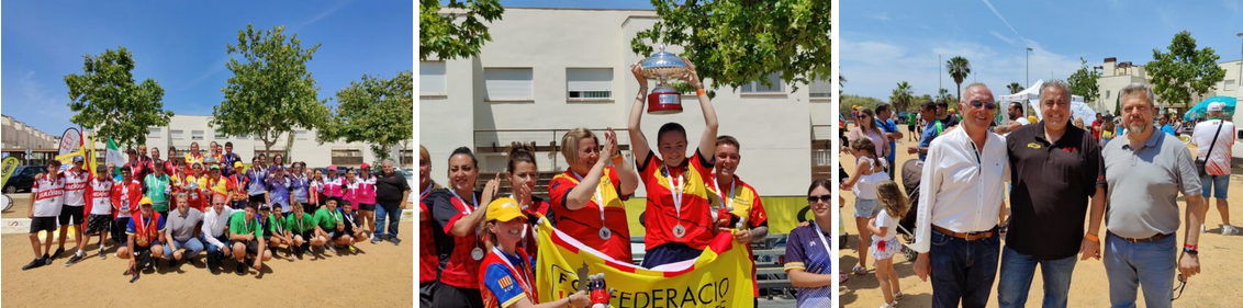 Isla Cristina acogió con gran éxito el Campeonato de España de Petanca