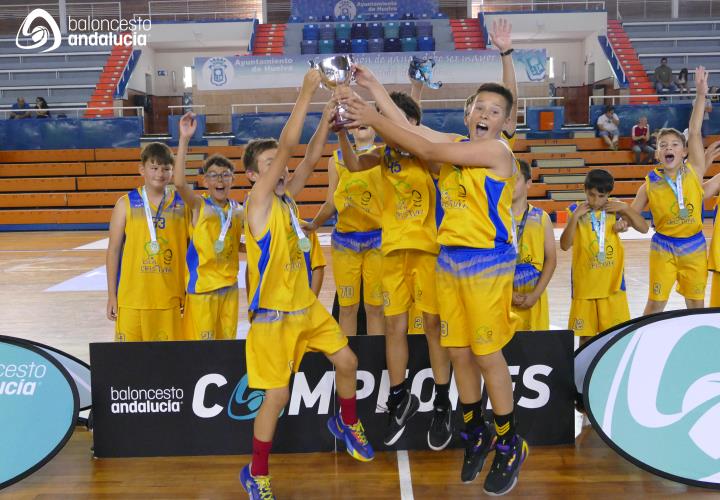 CB Isla Cristina se proclama campeón de la Copa Federación Mini Masculina