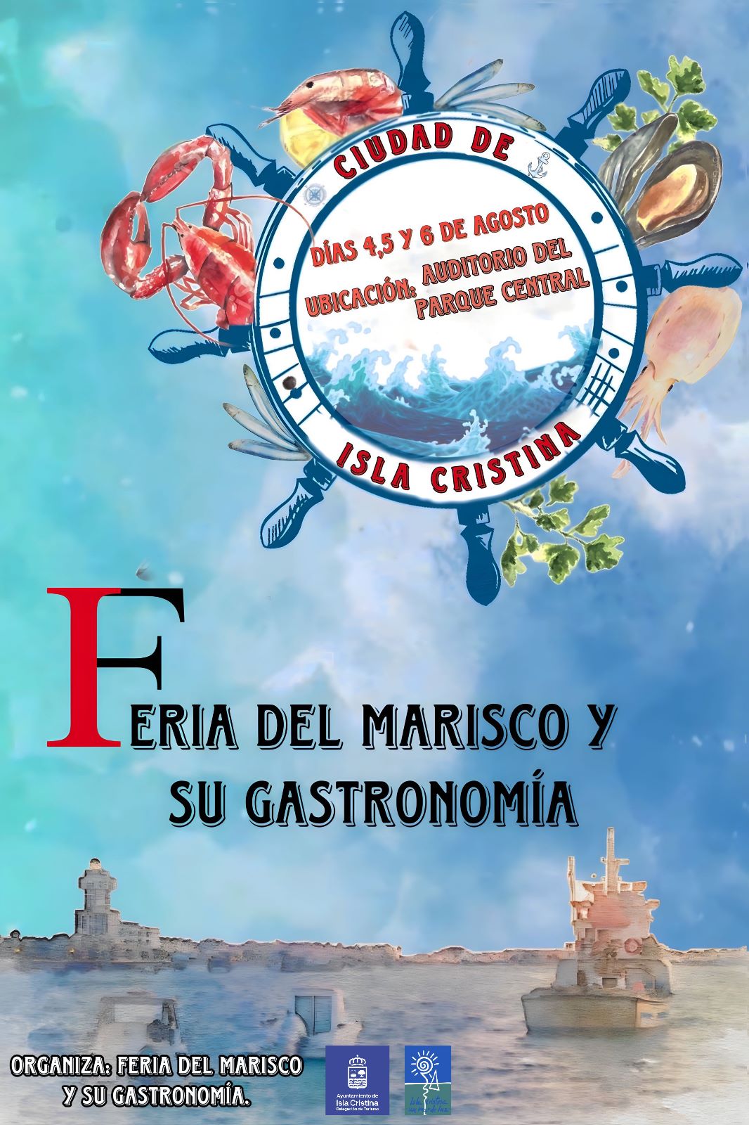 Isla Cristina acogerá un verano más la Feria del Marisco y su Gastronomía
