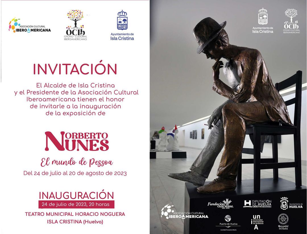 Inauguración de la Exposición de Norberto Nunes “El Mundo de Pessoa”