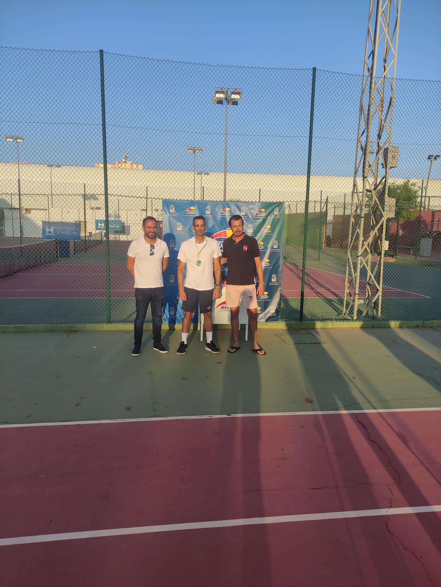 Fernan Aguilera y Alberto Fernández, vencedores del Torneo de Tenis Virgen del Carmen