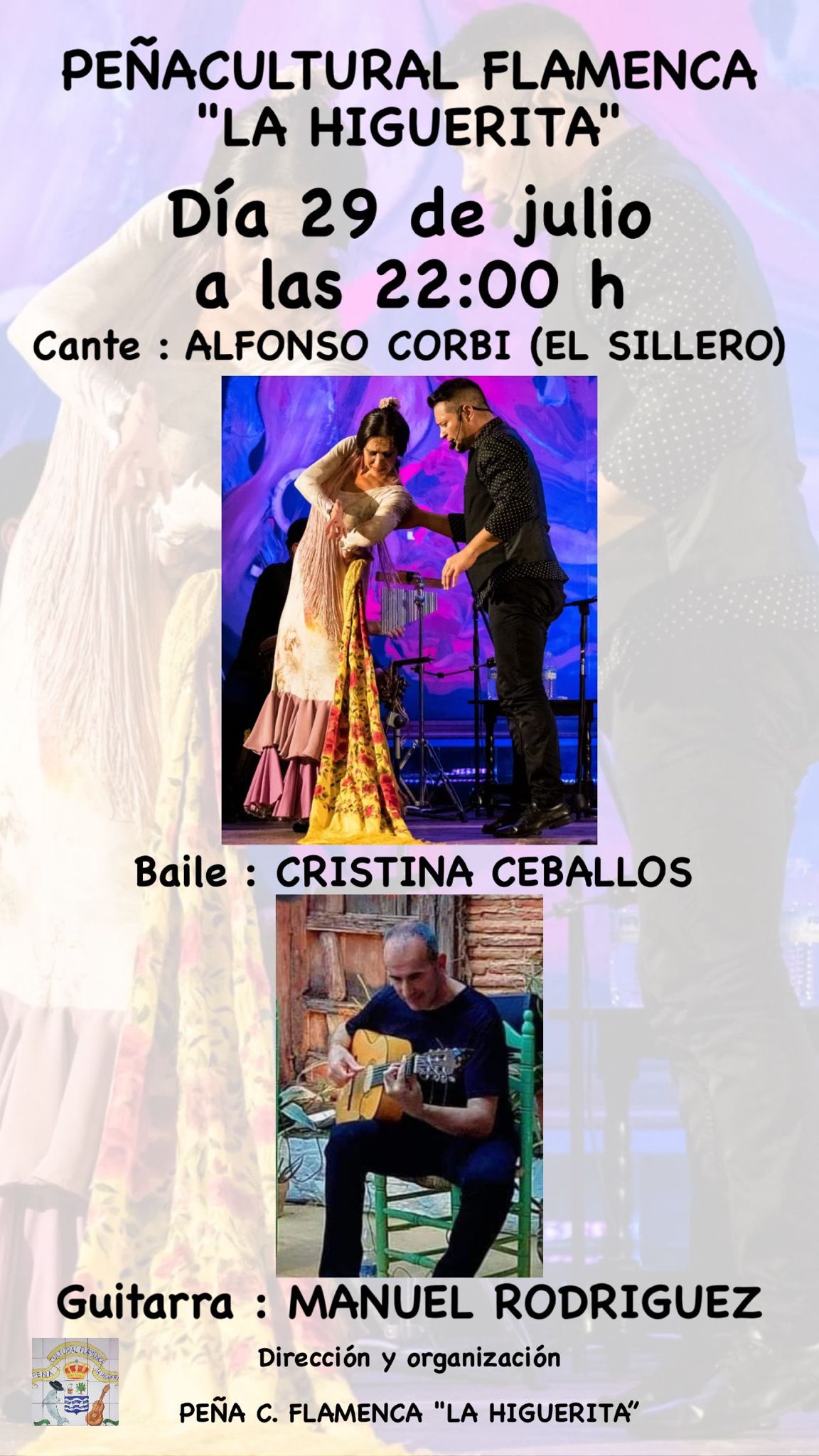 Espectáculo Flamenco en la Peña Cultural Flamenca “La Higuerita”