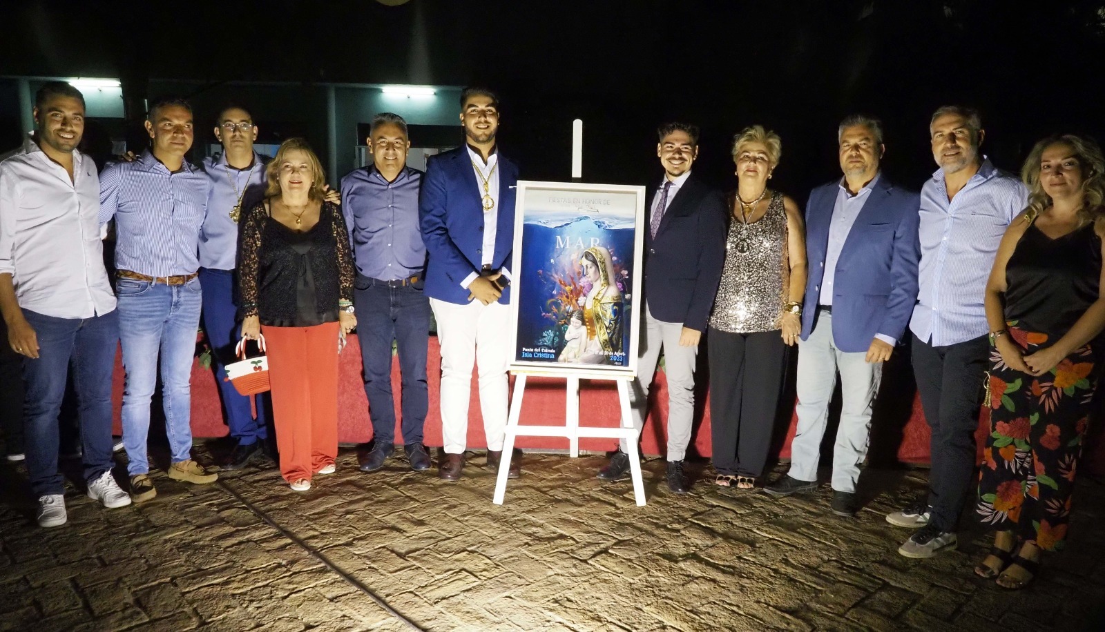 Presentado en Isla Cristina el cartel de las Fiestas de la Virgen del Mar
