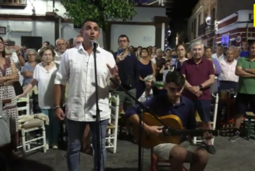 Canto de la Salve en la Hermandad del Rocío de Isla Cristina, a cargo de Ricardo Moreno