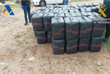 Intervenidos 7.200 kilos de hachís a una red de narcotráfico por vía marítima en Huelva