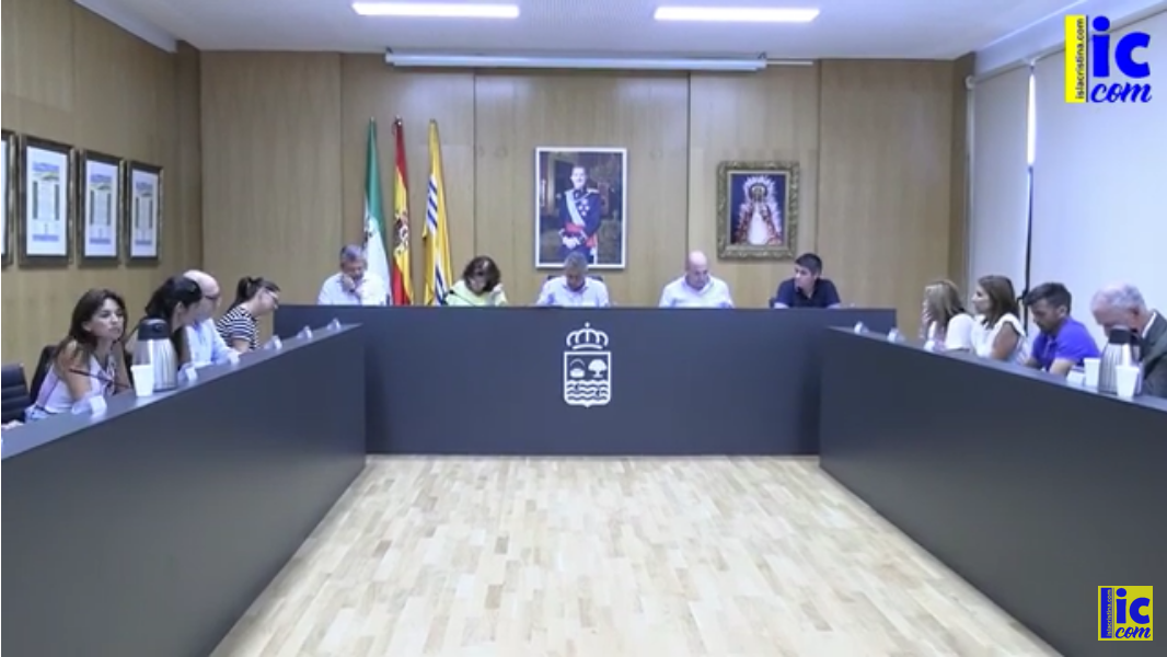 Pleno Orgánico del Ayuntamiento de Isla Cristina. 14 07 2023.