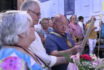 Ofrenda floral en honor a Ntra. Sra. del Carmen de Isla Cristina.