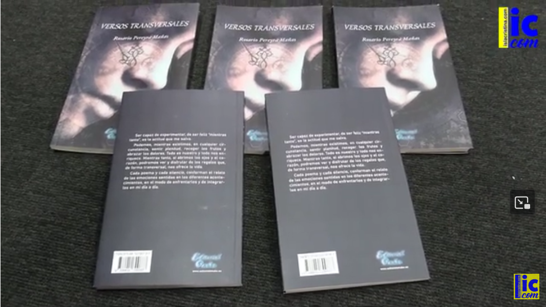 Presentación del libro VERSOS TRANSVERSALES, de Rosario Pereyra Mañas