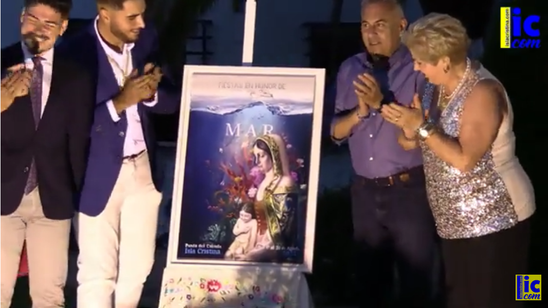 Presentación del Cartel Anunciador de las Fiestas en honor a la Virgen del Mar de Punta del Caimán