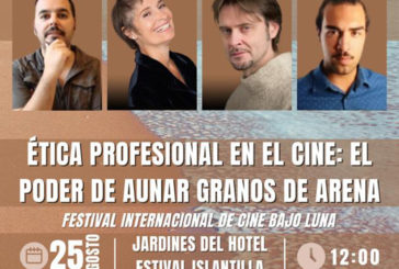La ponencia 'Ética profesional en el cine: El poder de aunar granos de arena', en Islantilla