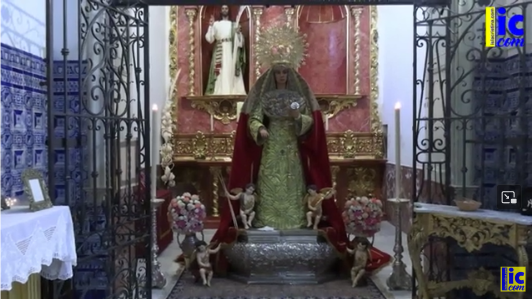 Devoto Besamanos en honor a la Santísima Virgen La Reina de Los Ángeles-Isla Cristina