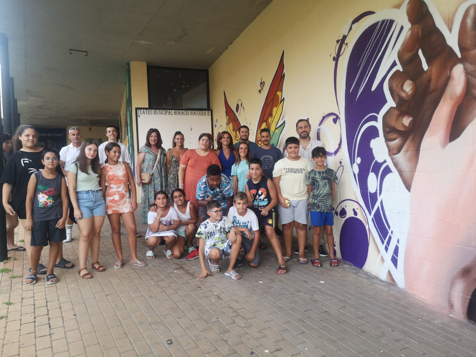 Clausurado el Taller de Graffitis que pone en marcha cada verano el Ayuntamiento de Isla Cristina
