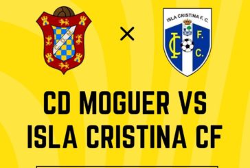 Debut en liga del Isla Cristina en Moguer