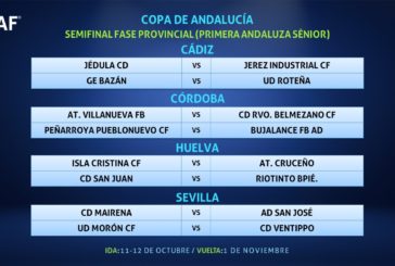 Isla Cristina vs Cruceño en las semifinales de copa