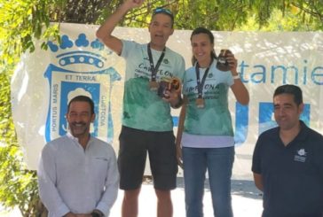 Laura Ramos y Enrique Villanueva revalidan título en el Campeonato de Andalucía de Nórdic Walking