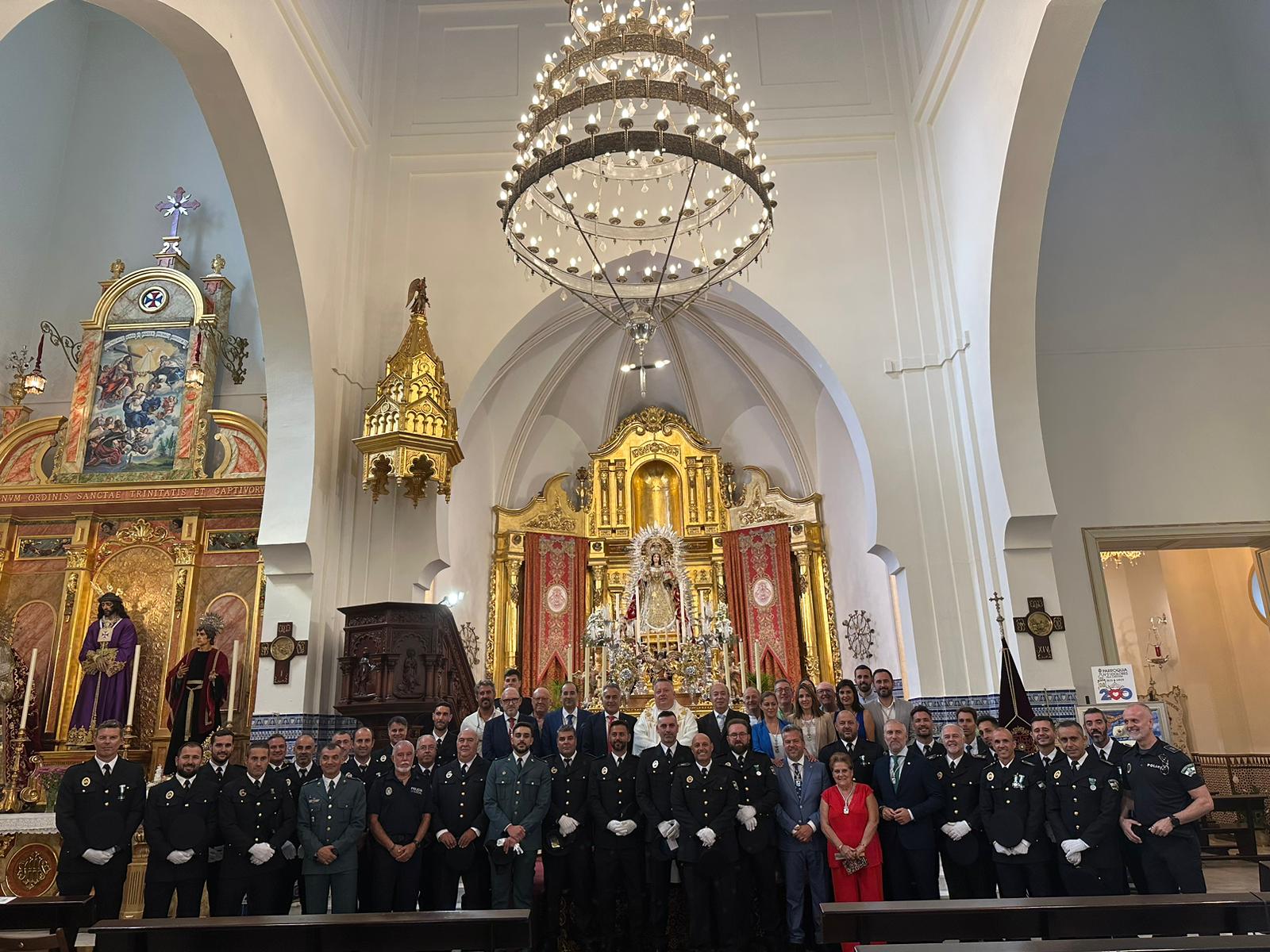 La Policía Local de Isla Cristina celebra la festividad de sus patronos los Santos Ángeles Custodios