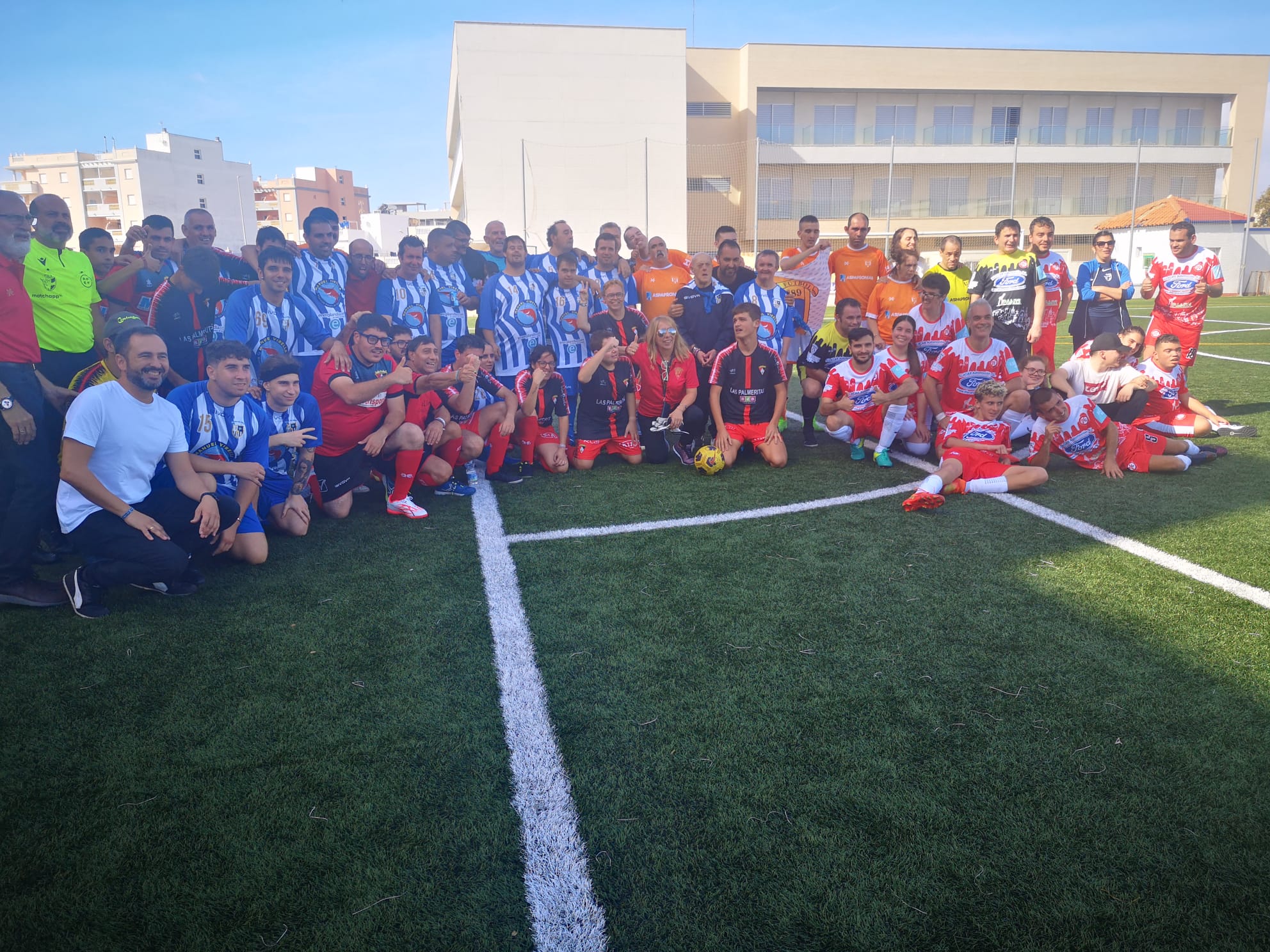 Isla Cristina acoge la primera concentración de la Liga Inclusiva Andaluza