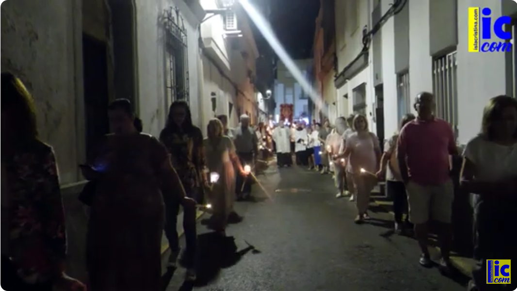 VIDEO: Rosario de Antorchas, Vísperas del Día de Ntra. Sra. del Rosario de Isla Cristina