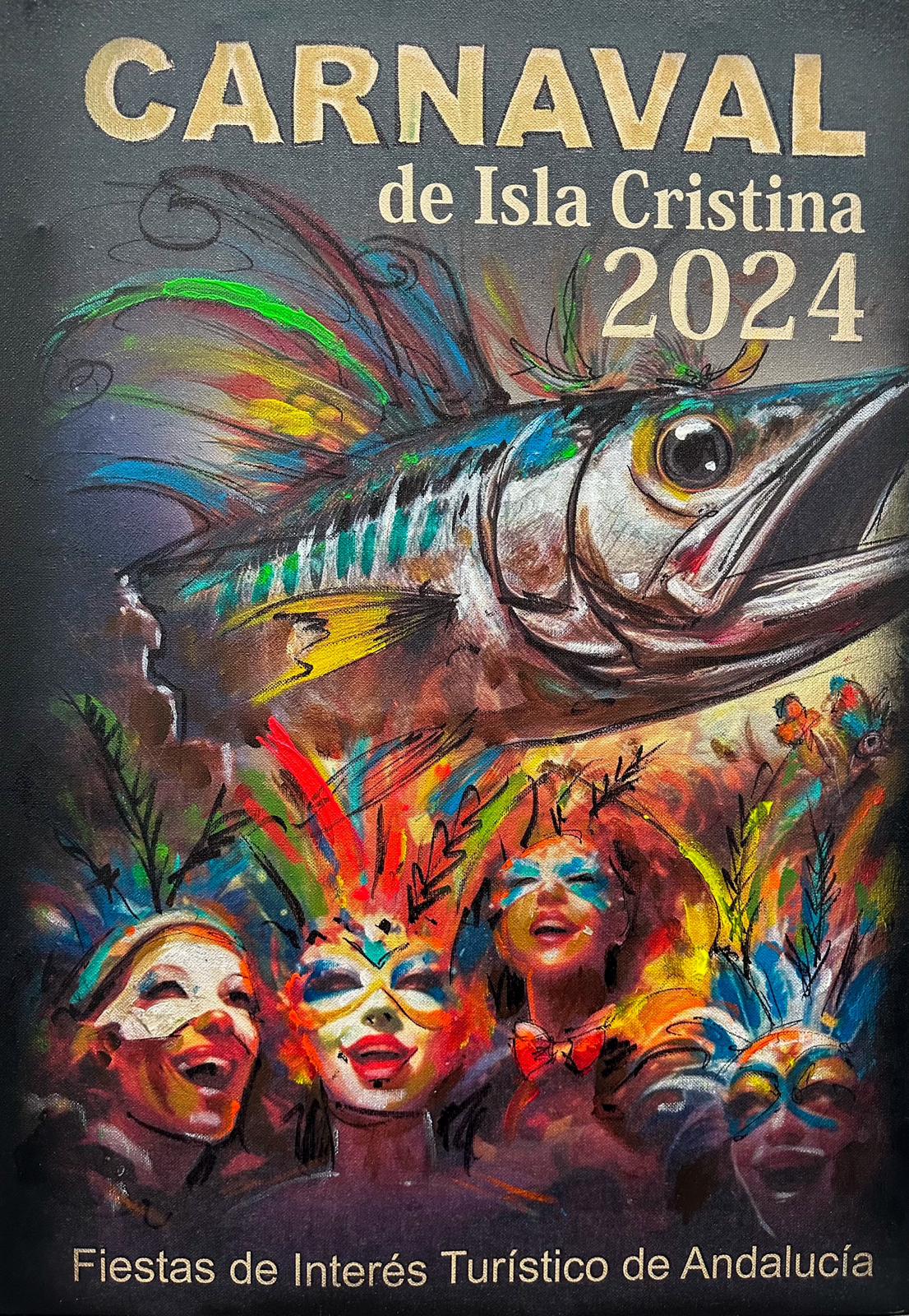 Cartel del carnaval 2024 de Isla Cristina