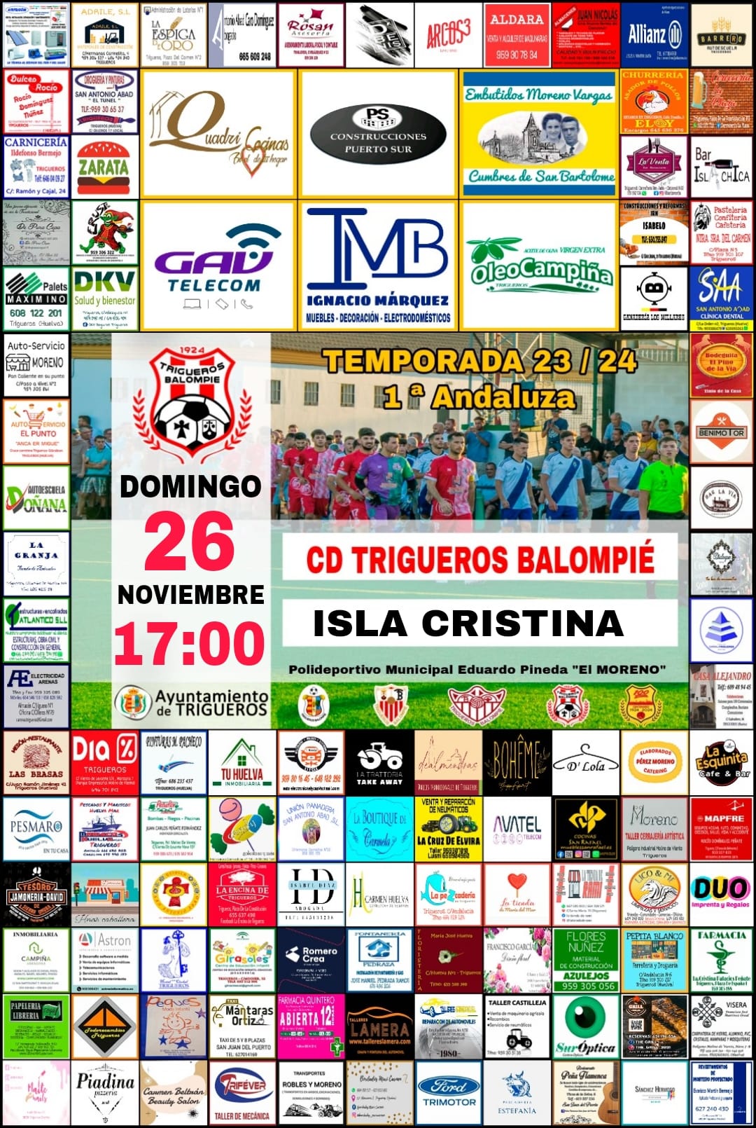 El Isla Cristina con ganas de victoria en Trigueros