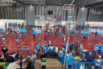 Jóvenes del Club Voleibol Isla Cristina han participado en la primera concentración de ‘La Provincia en Juego’