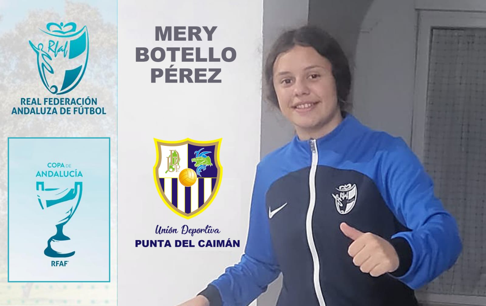 Mery Botello Pérez, con la Selección de Huelva en la Copa de Andalucía