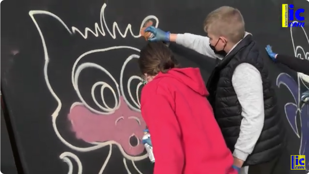 Video: Taller de Grafitis en Isla Cristina