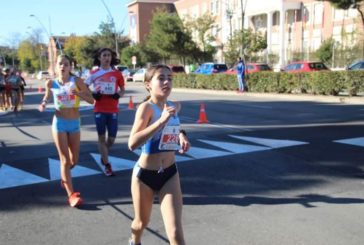 Miruna Crina afrontó el Campeonato de España de Marcha en Ruta, Jimena Roca 