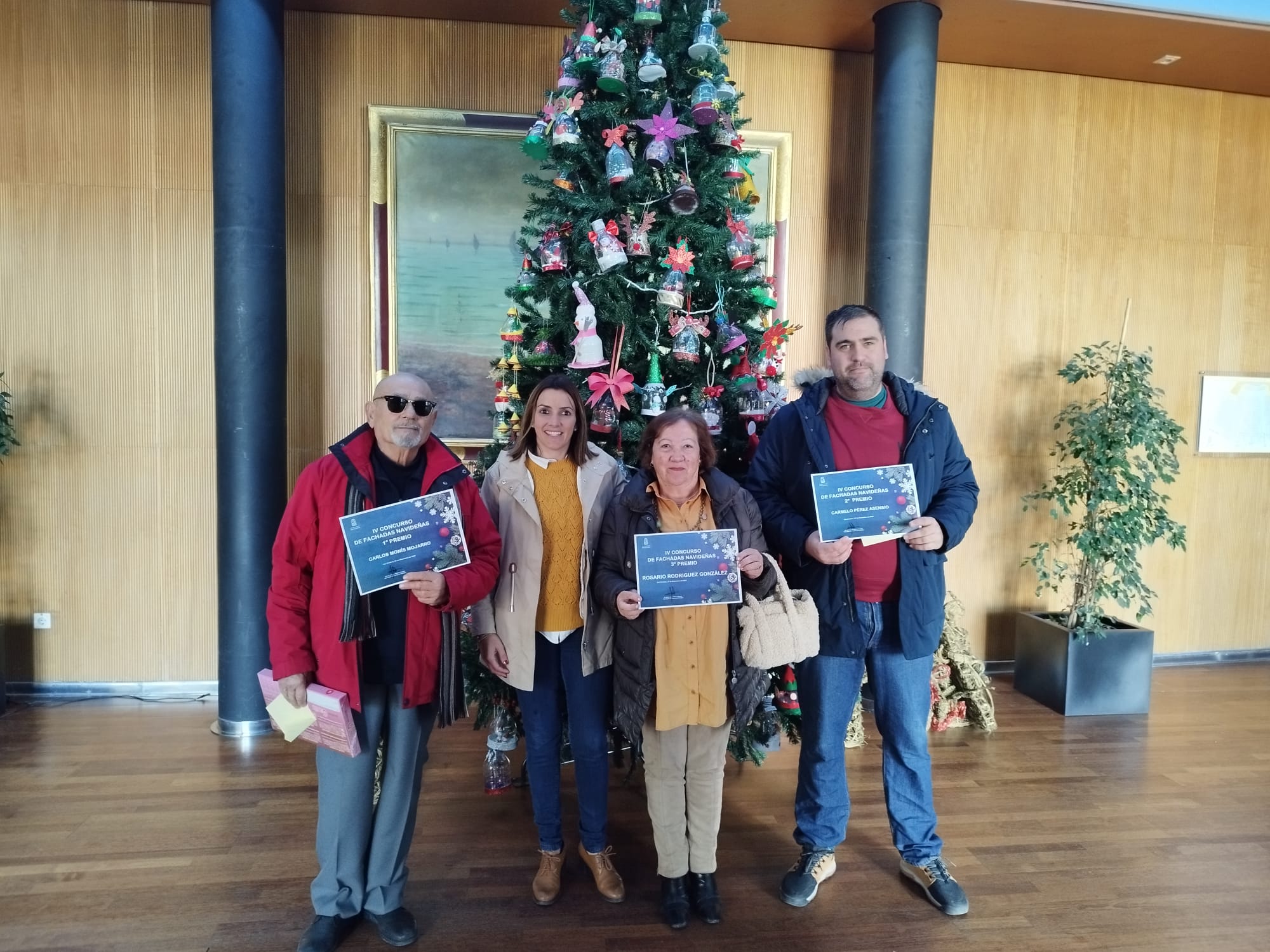 Entregado en Isla Cristina los premios del concurso de fachadas navideñas