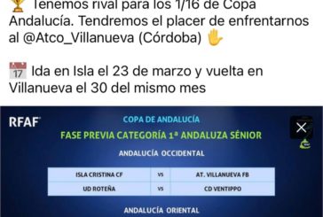 El Isla Cristina ya tiene rival para la Copa Andalucía