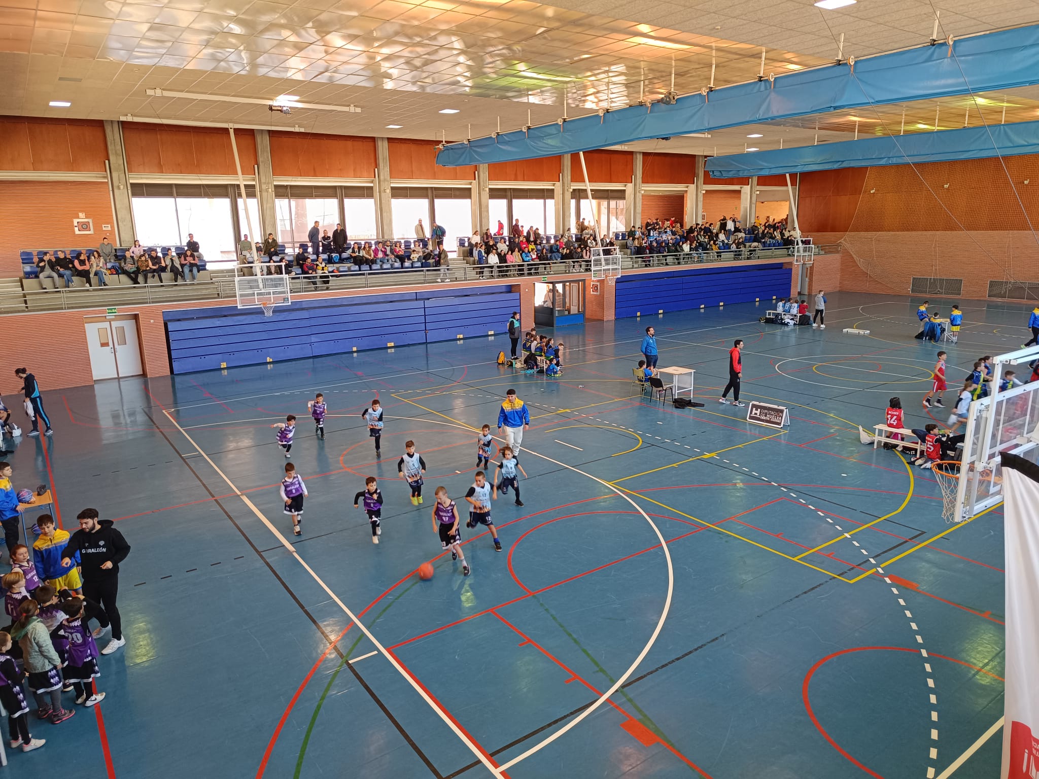 Isla Cristina acogió la Fiesta Premini y Babybasket de Baloncesto