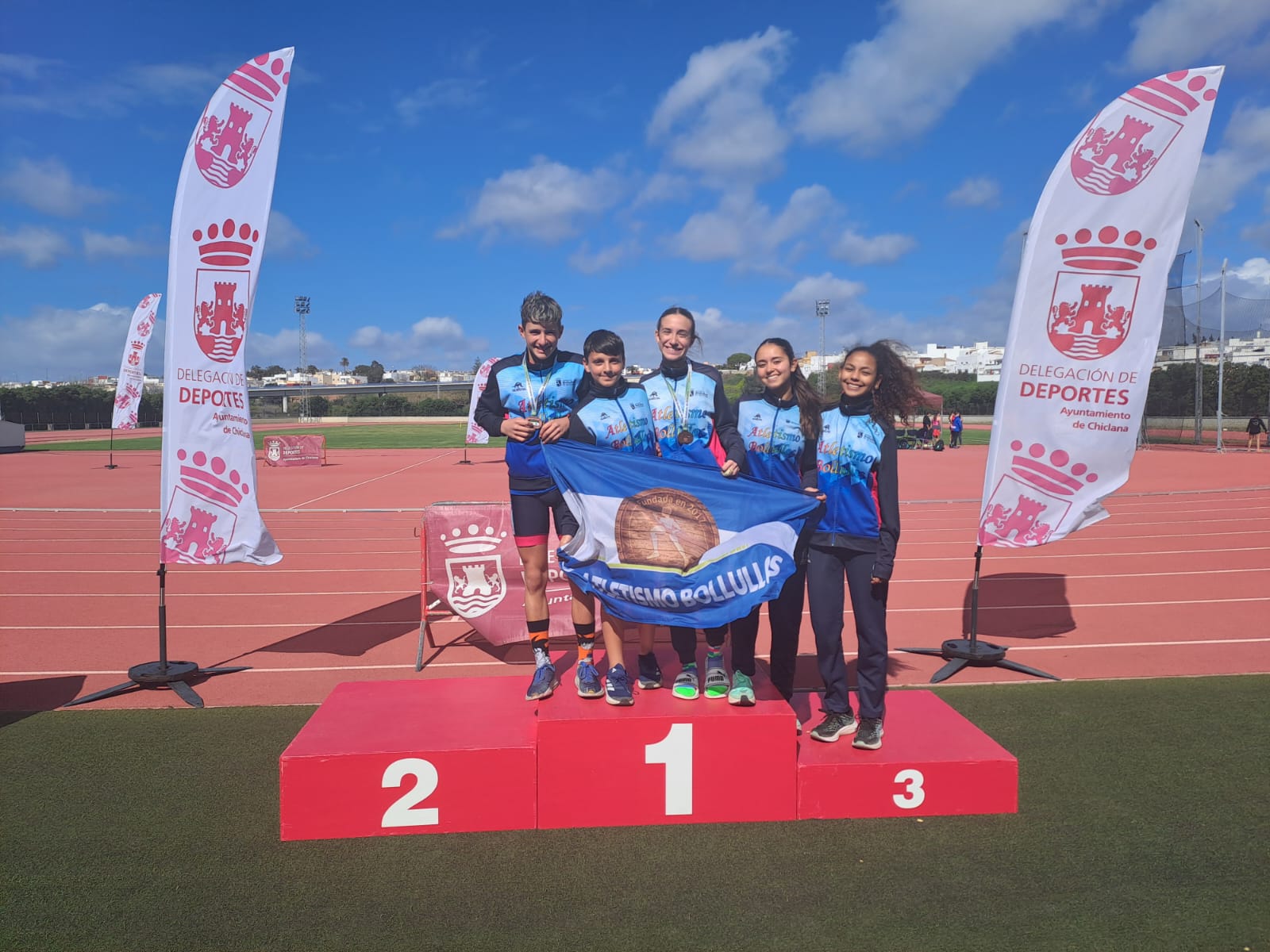 Carlos Delgado “plata” y Lidia Rufino “bronce” en el Campeonato de Andalucía de Lanzamientos Largos Sub16