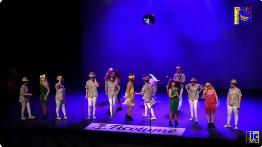 Murga Juvenil: Pa Bailar en el teatro aquí estamos los bachatos (Los Chulapos, Isla Cristina)