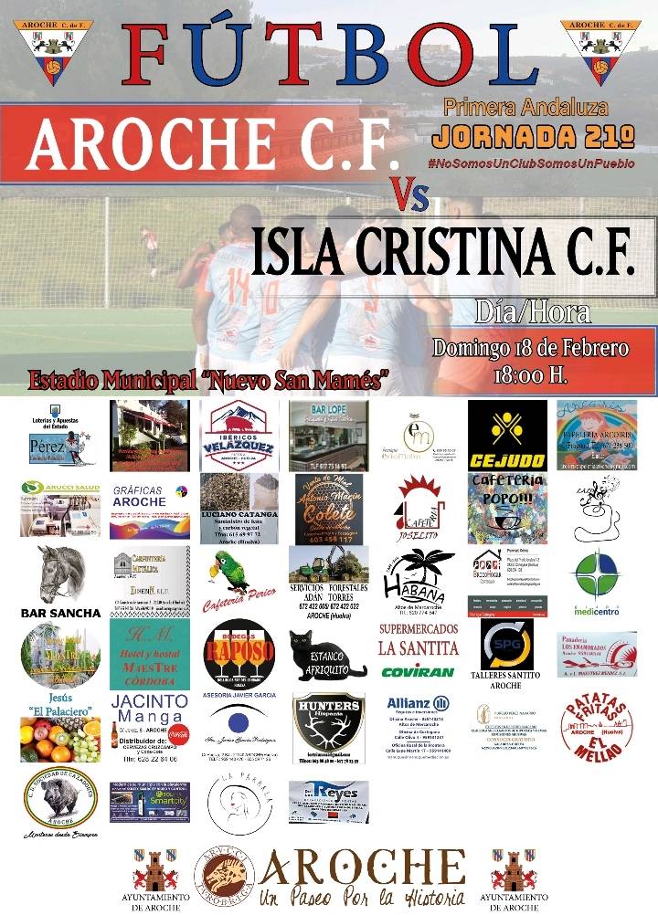 El Isla Cristina defiende el liderato en Aroche