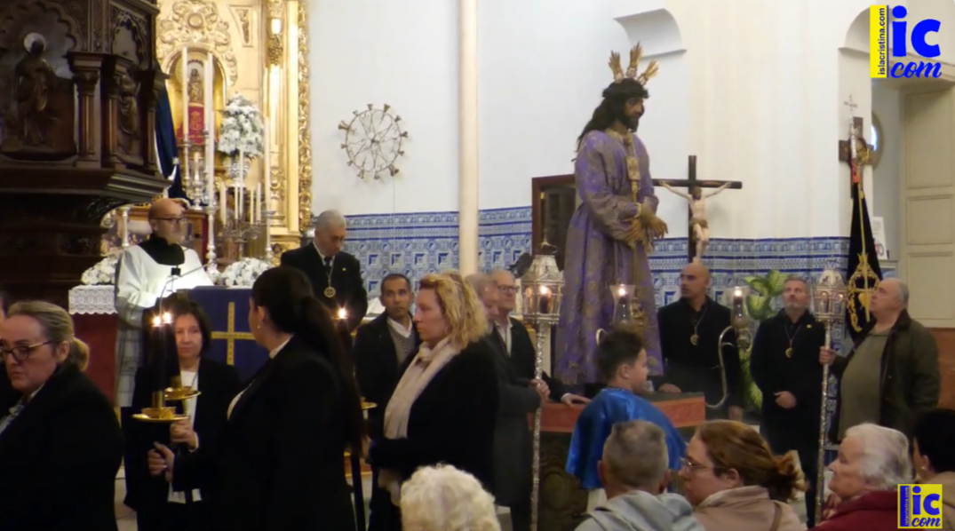 Video: Via Crucis Claustral presidido por la Imagen de Ntro. Padre Jesús Cautivo-Isla Cristina