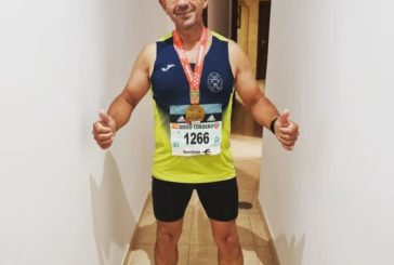 Diego Cordero M50 afronta con mucha dignidad la Maratón Barcelona