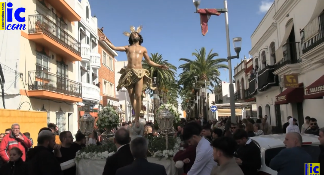DOMINGO DE RESURRECCIÓN: Cristo de la Paz en su Resurrección – Isla Cristina.
