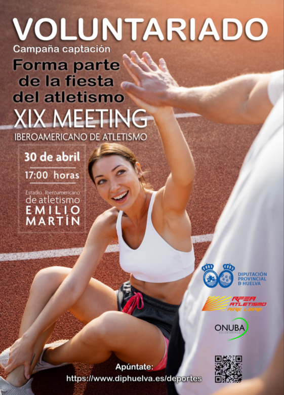 El XIX Meeting Iberoamericano de Atletismo de Huelva se celebrará el próximo 30 de abril