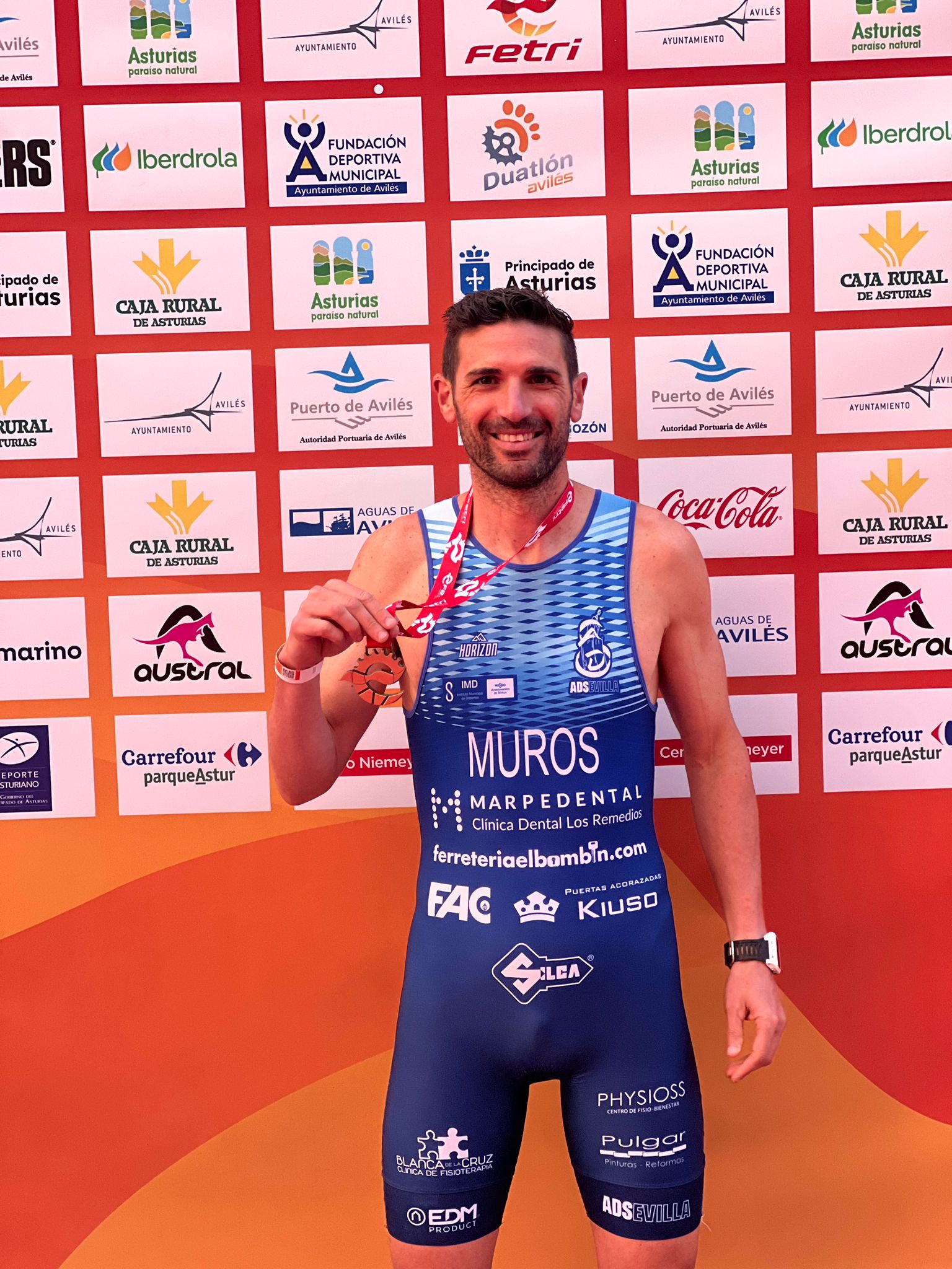 Santi Muros “Conquista El Dorado” en el Campeonato de España de Duatlón Sprint