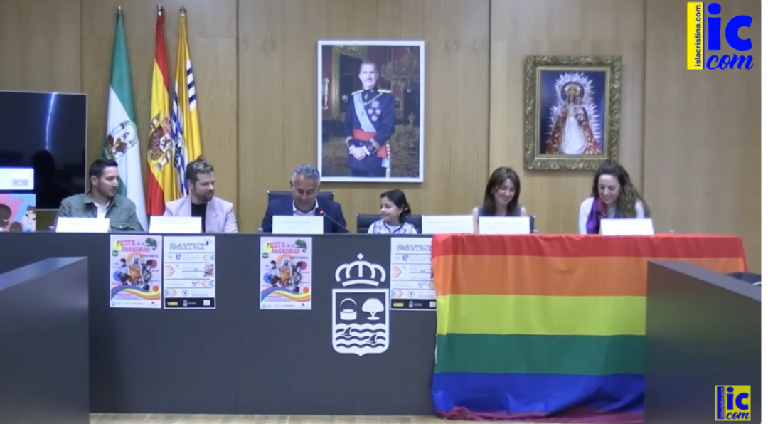Presentación de las actividades del Día Internacional del Orgullo LGBTIQ+ Isla Cristina