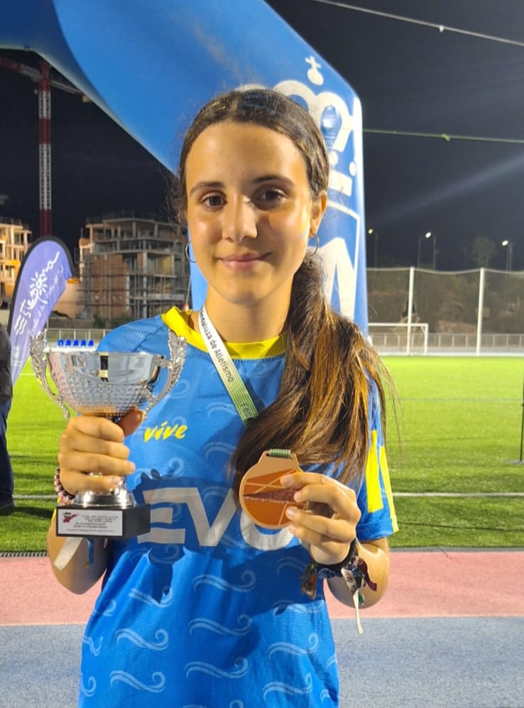 Elsa Vázquez “bronce con Promoción Algeciras” en el Campeonato de Andalucía de Clubes Sub14